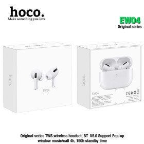 Écouteurs Sans Fil Bluetooth 5.0 Hoco EW04 Plus  سماعات هوكو EW04 بلس اللاسلكية بلوتوث 5.0