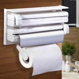 موزع ورق مطبخ ثلاثي 3 في 1